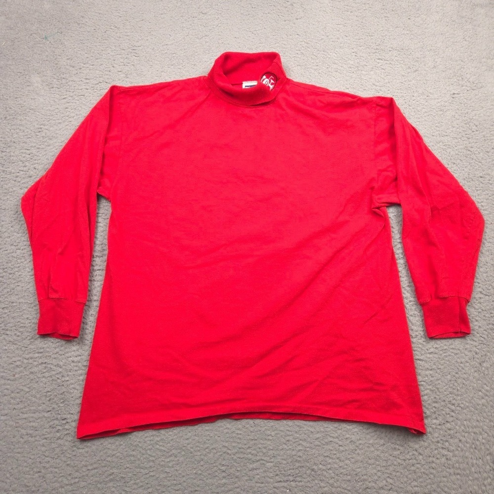 Team Rated Vintage 1995 San Francisco 49ers‎ Turtleneck Men XL Red USA